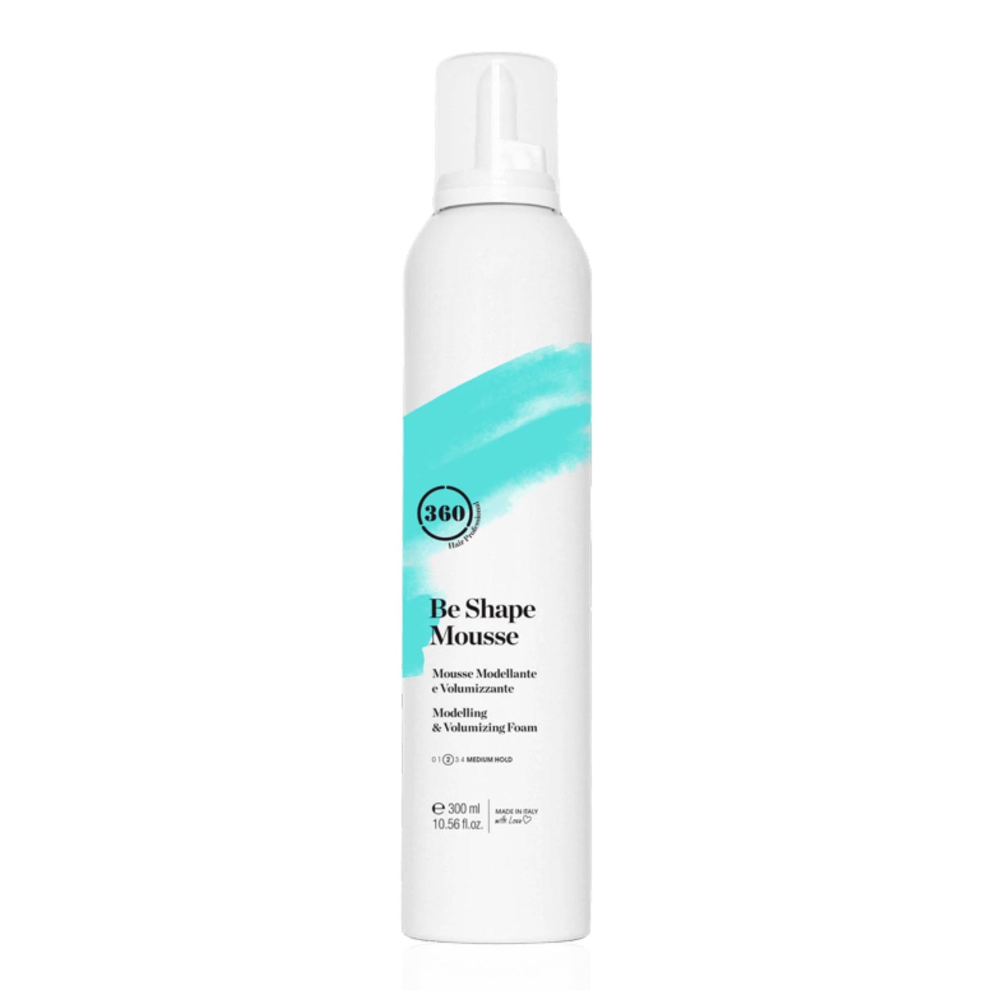 360 Hair Professional Be Shape Mousse 300 ML