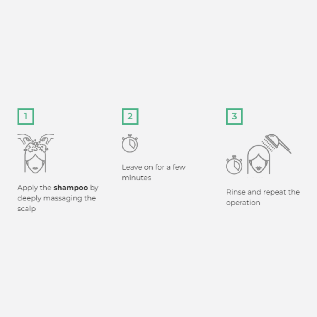 BBCOS Green Care Essence Greasy Hair Shampoo Instructions