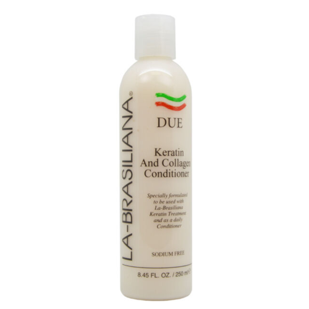 La Brasiliana Due Keratin And Collagen Conditioner 8.45 oz