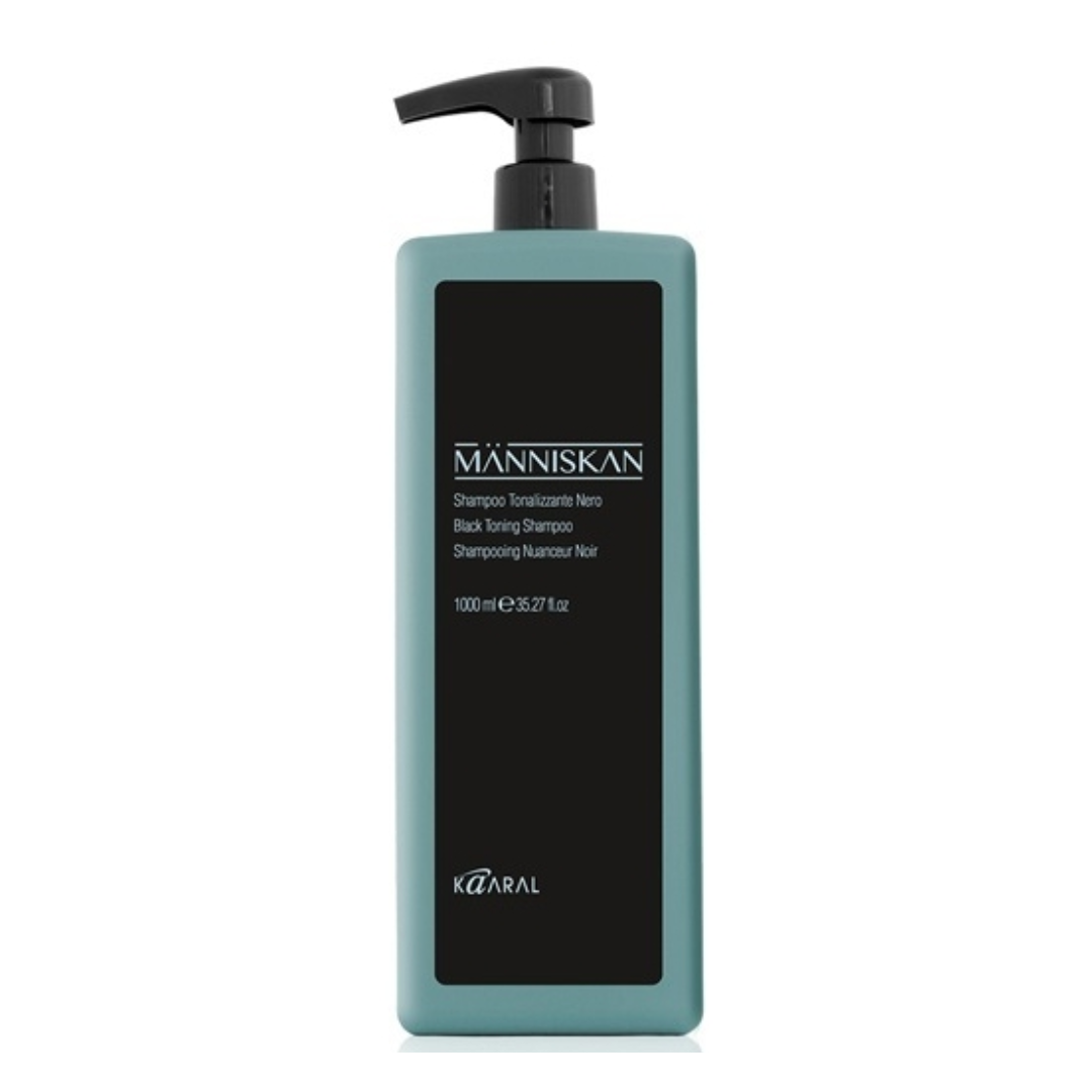 Kaaral Manniskan Black Toning Shampoo 1000 ML