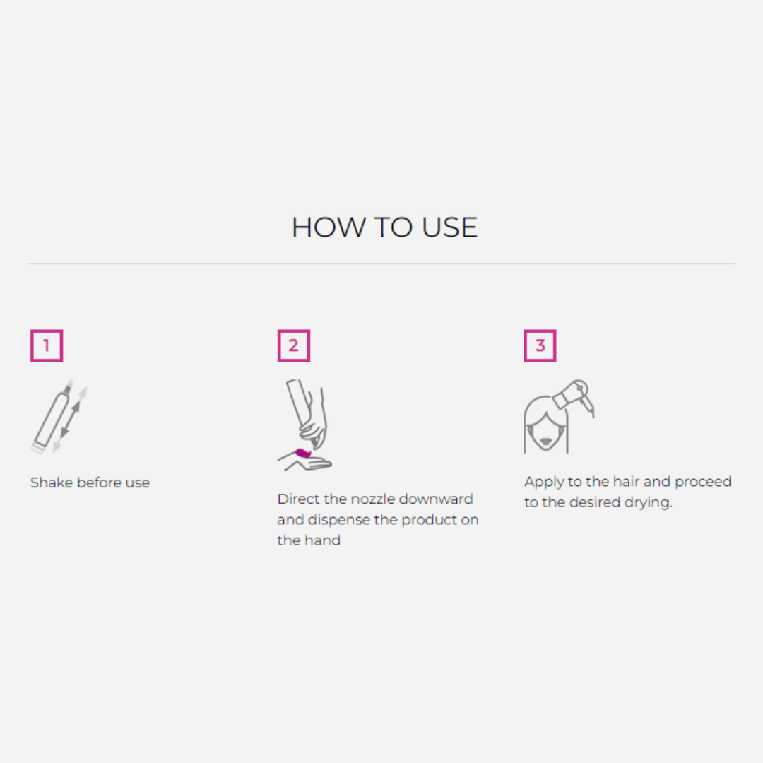 How to use BBCOS New-Fix Energy Foam