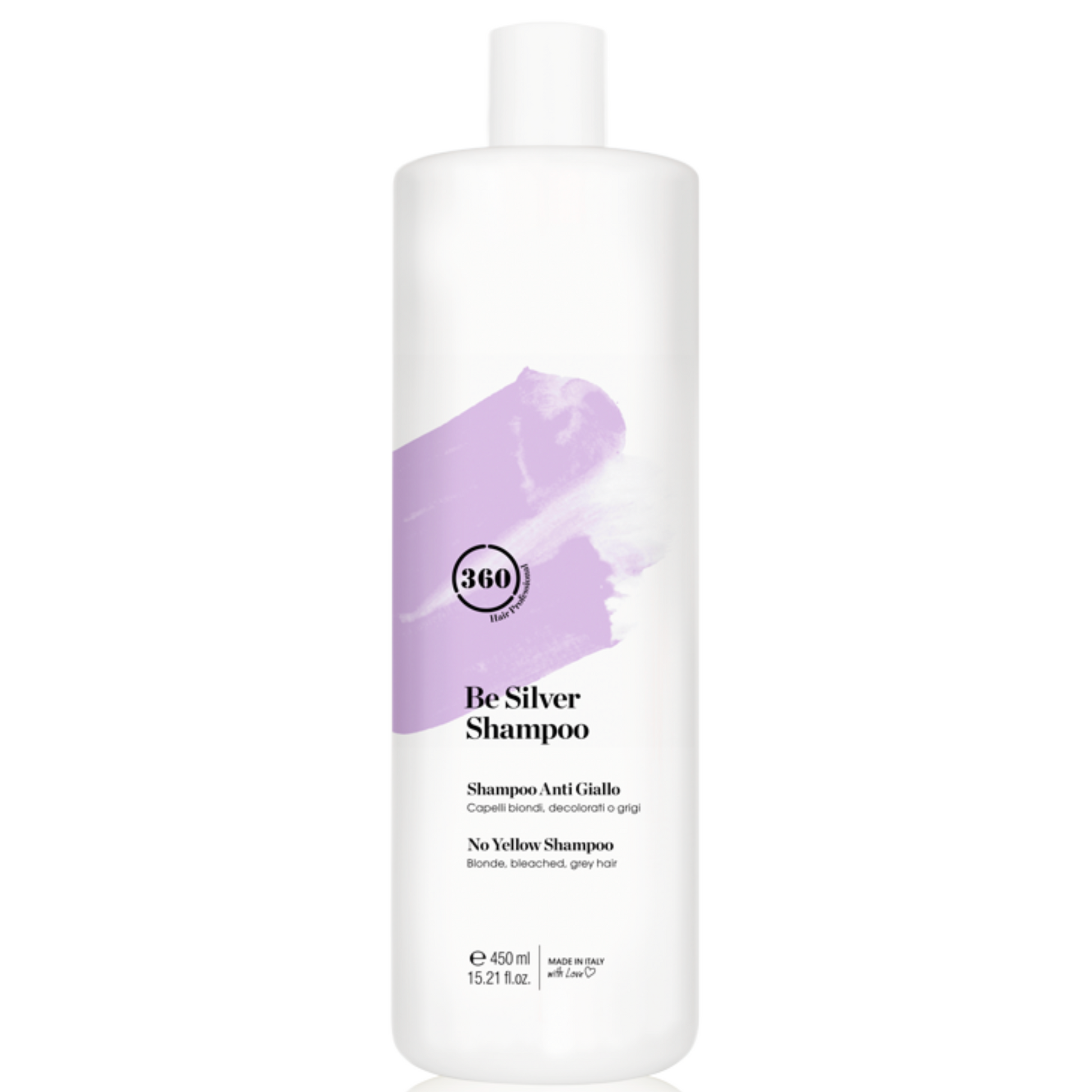 360 Be Silver Shampoo 450 ML